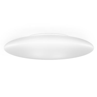 Vistosi Saba Flushmount Light - Color: White - Size: Large - SABA PP 50 BCS