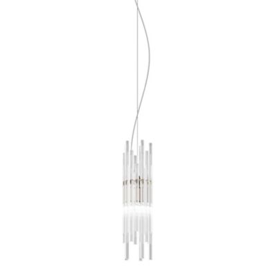 Vistosi Diadema AP/AM/AG Pendant Light - Color: Clear - Size: Small - DIADE