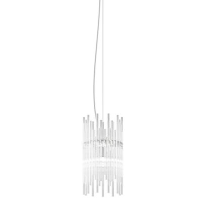 Vistosi Diadema AP/AM/AG Pendant Light - Color: Clear - Size: Medium - DIAD