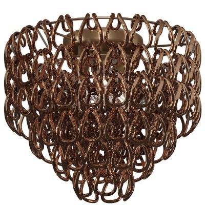 Vistosi Minigiogali Flushmount Light - Color: Copper - Size: 4 light - MGIO