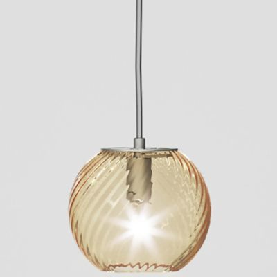 Vistosi Oto Mini Pendant Light - Color: Amber - Size: 5  - OTO SP 12 AMR