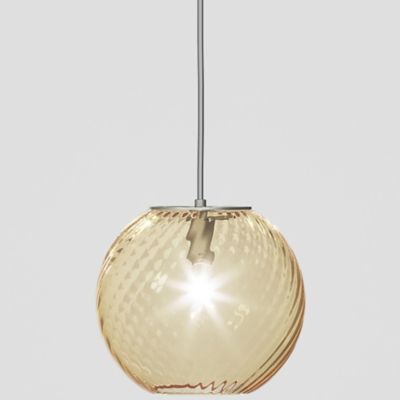 Vistosi Oto Mini Pendant Light - Color: Amber - Size: 7  - OTO SP 18 AMR