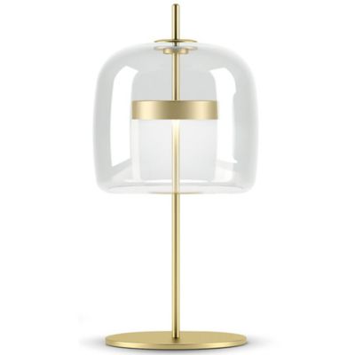 Vistosi Jube LED Table Lamp - Color: Clear - JUBE LT G CRTR OS L24 15 UL