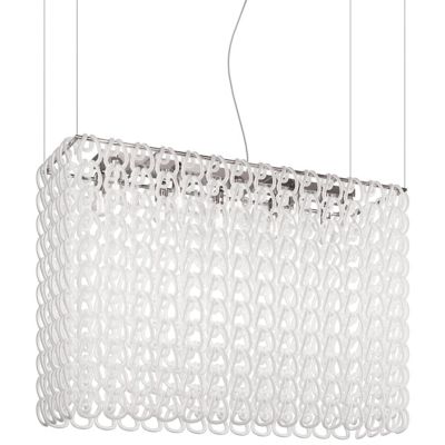 Vistosi Giogali Linear Chandelier Light - Color: Clear - Size: 31 - GIOG