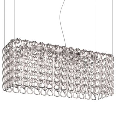 Vistosi Giogali Linear Chandelier Light - Color: Clear - Size: 20 - GIOG