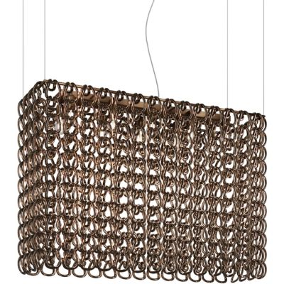 Vistosi Giogali Linear Chandelier Light - Color: Clear - Size: 31 - GIOG