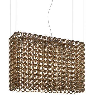 Vistosi Giogali Linear Chandelier Light - Color: Clear - Size: 31 - GIOG