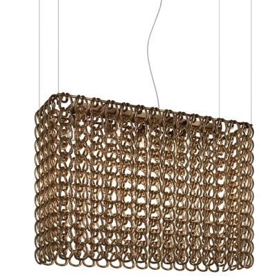 Vistosi Giogali Linear Chandelier Light - Color: Clear - Size: 31 - GIOG