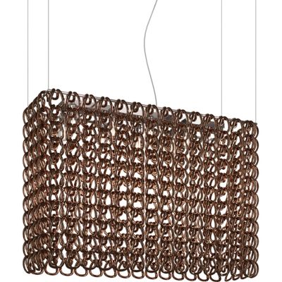 Vistosi Giogali Linear Chandelier Light - Color: Clear - Size: 31 - GIOG