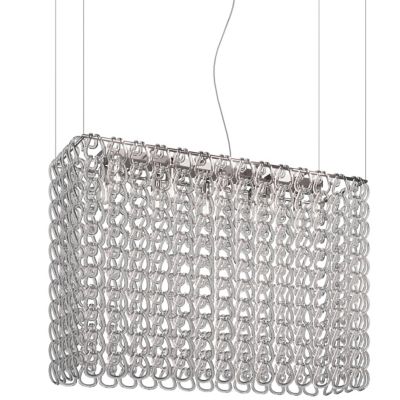 Vistosi Giogali Linear Chandelier Light - Color: Clear - Size: 31 - GIOG