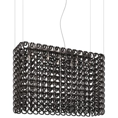 Vistosi Giogali Linear Chandelier Light - Color: Clear - Size: 31 - GIOG