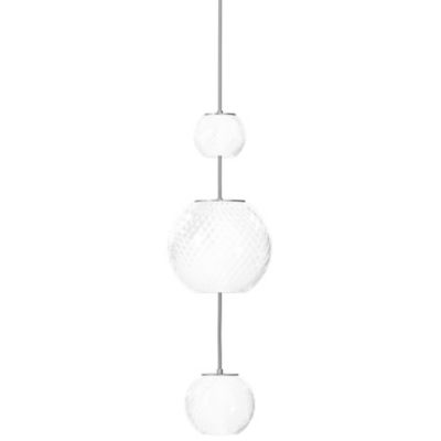 Vistosi Oto Mini Pendant Light - Color: White - Size: 19 - OTO SP PEA A 