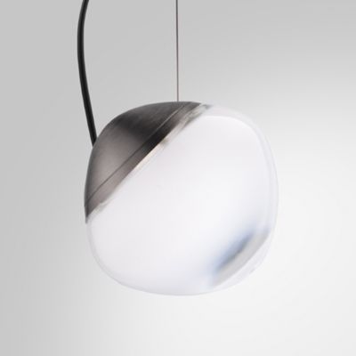 Vistosi Pure LED Mini Pendant Light - Color: Black - PURESP0000CCANTBCSFL22