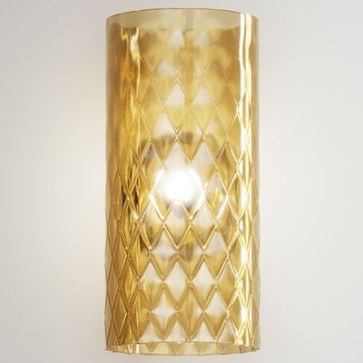 Vistosi Armonia Wall Sconce - Color: Gold - Size: 1 light - ARMONAP18-000BK