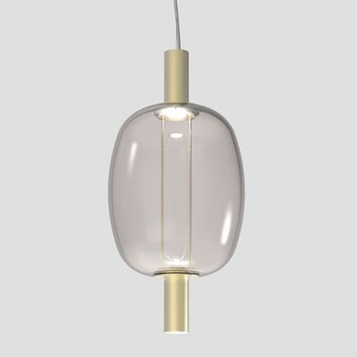 Vistosi Rifiesso LED Pendant Light - Color: Gold - Size: 1 light - RIFLESP0