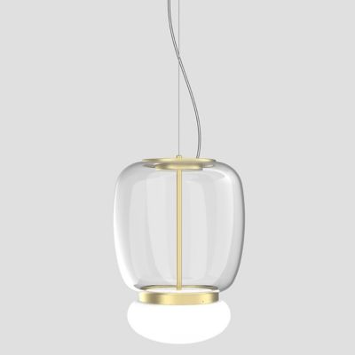 Vistosi Faro LED Pendant Light - Color: Silver - Size: Large - FAROSP000G02