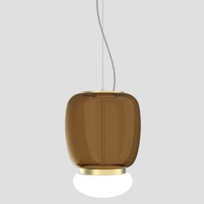 Vistosi Faro LED Pendant Light - Color: White - Size: Large - FAROSP000G02O