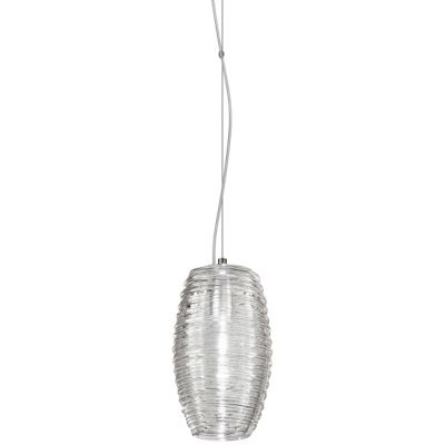 Vistosi Damasco SP G Mini Pendant Light - Color: Clear - Size: 1 light - DA