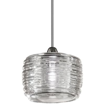 Vistosi Damasco SP C Mini Pendant Light - Color: Clear - Size: 1 light - DA