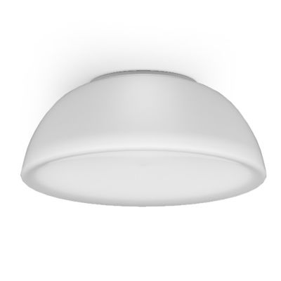 Vistosi Infinita Flushmount Light - Color: White - Size: 1 light - INFIN PP