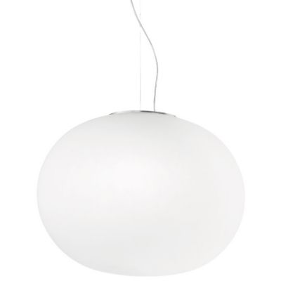 Vistosi Lucciola SP Pendant Light - Color: White - LUCCI SP G BCST NI 3EU U