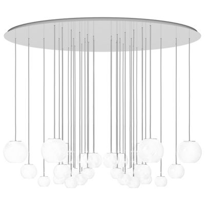 VISY1454972717 Vistosi Oto SP Chandelier - Color: White - Size: 9 sku VISY1454972717