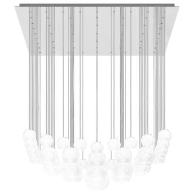 Vistosi Oto SP Surface Chandelier - Color: White - Size: 17 light - OTO SP 