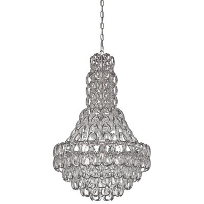 Vistosi Minigiogali SP Rain Pendant Light - Color: Silver - Size: 1 light -