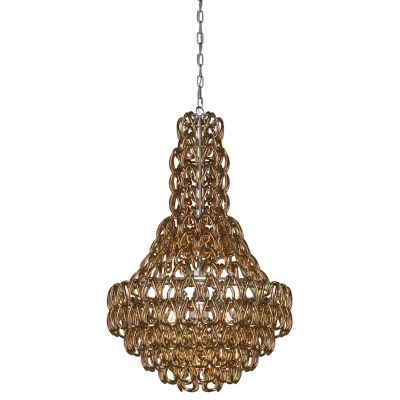 Vistosi Minigiogali SP Rain Pendant Light - Color: Gold - Size: 1 light - M