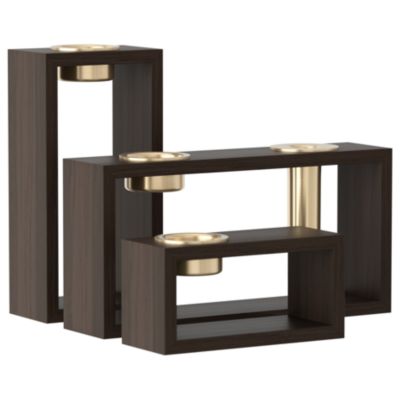 Compose Candleholder Set