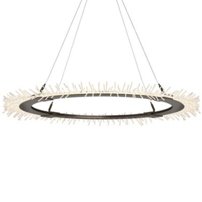 Hubbardton Forge Anemone Circular LED Pendant Light - Color: Matte - Size: 