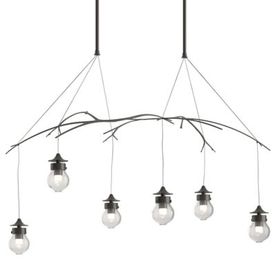 Hubbardton Forge Kiwi Pendant Light - Color: Glossy - Size: Short - 136560-