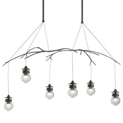 Hubbardton Forge Kiwi Pendant Light - Color: Glossy - Size: Long - 136560-1