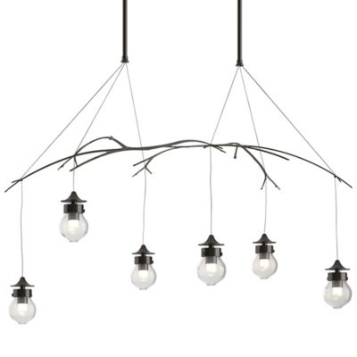 Hubbardton Forge Kiwi Pendant Light - Color: Glossy - Size: Short - 136560-