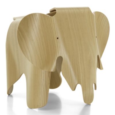 Vitra Eames Plywood Elephant in Black