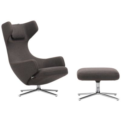 Grand Repos Lounge Chair and Ottoman