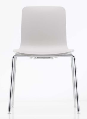 Vitra HAL Stacking Chair - Color: White - 44020200040504