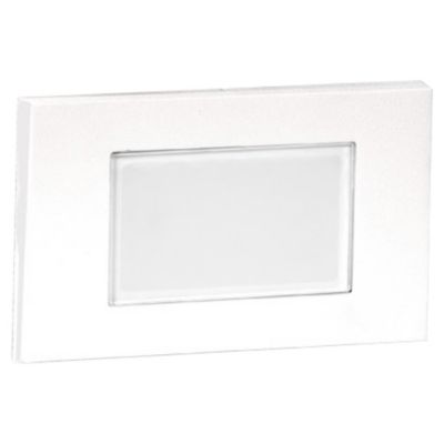 WAC Lighting Diffused LED Step and Wall Light - Color: White - WL-LED130-AM