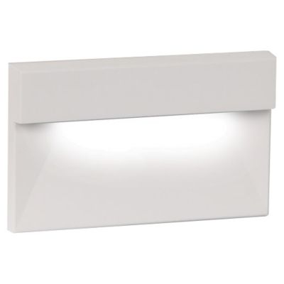 WAC Lighting Horizontal LED Ledge Step and Wall Light - Color: White - WL-L