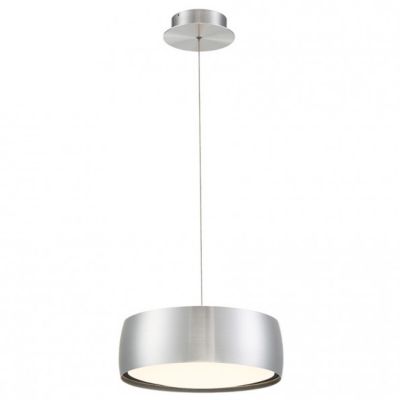 dweLED Tic Toc LED Pendant Light - Color: Silver - Size: 14 ines - PD-37814