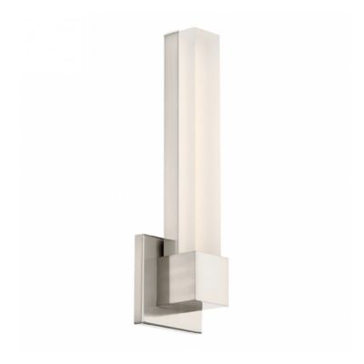 dweLED Esprit LED Wall Sconce - Color: Silver - Size: 15es - WS-69815-BN