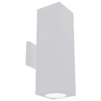 WAC Lighting Cube Architectural LED Wall Sconce - Color: White - DC-WD06-F8