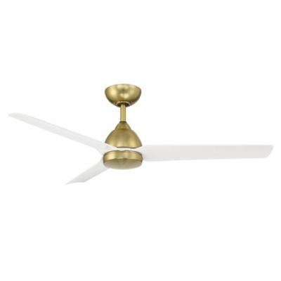 WAC Lighting Mocha Smart Ceiling Fan - Color: Brass - F-001-SB/MW