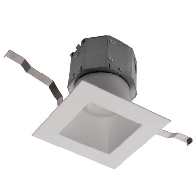 Pop-in 4in LED Square Remodel Recessed Downlight Multi-Pack