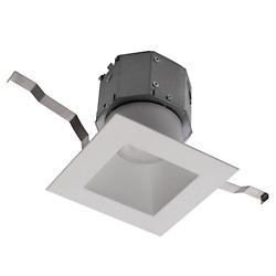 Pop-in 4in Square LED New Construction Recessed Downlight Multi-Pack
