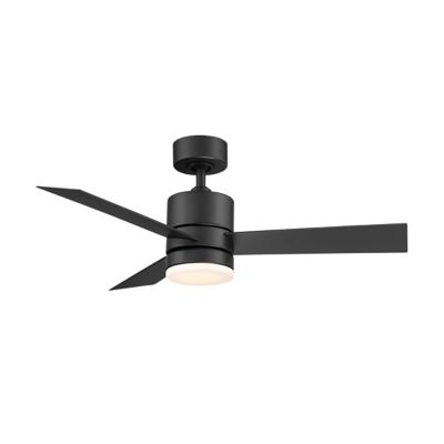 WAC Lighting San Francisco LED Smart Ceiling Fan- Wet-Rated - - Color: Blac