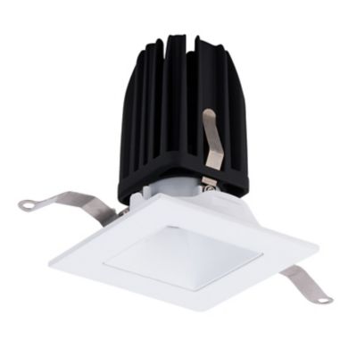 WAC Lighting FQ 2-Inch LED Square Open Reflector Downlight Trim with Light 