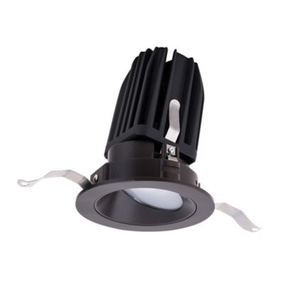 WAC Lighting FQ 2-Inch LED Round Wall Wash Trim with Light Engine - Color: 