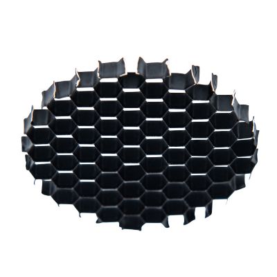 WAC Lighting Honeycomb Louver Filter - Color: Black - LENS-11-HCM