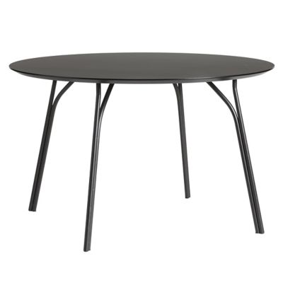 WOU2387897 Woud Tree Dining Table - Color: Black - Size: Medi sku WOU2387897